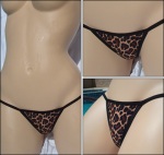 Leopard Hipster Micro Thong